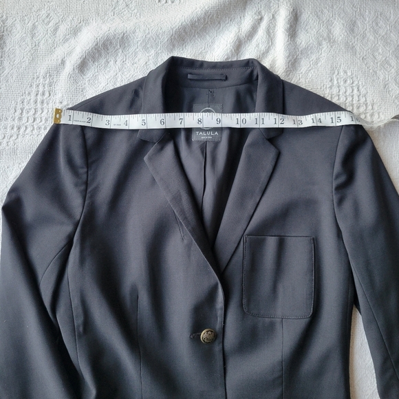Aritzia Talula Exeter School Boy Button Wool Blend Causal Business Blazer - Picture 12 of 13